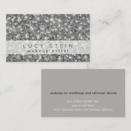 Professionele make-up beauty chique diamanten visitekaartje