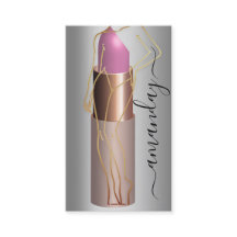 Professionele make-up Lipstick QR-code grijs