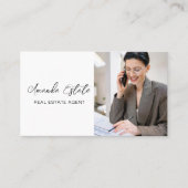 Professionele makelaar Foto Visitekaartje (Voorkant)