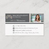 Professionele makelaar foto visitekaartje (Voorkant)