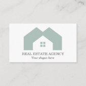 Professionele makelaar foto visitekaartje (Achterkant)