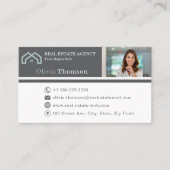 Professionele makelaar foto visitekaartje (Voorkant)