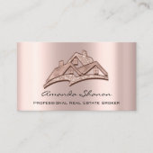 Professionele makelaar in onroerend goed Roos Phot Visitekaartje (Voorkant)