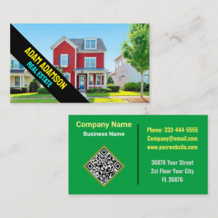 Professionele Makelaar (QR Code) Thuis Broker Visitekaartje