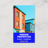 Professionele makelaar (QR foto) makelaar Visitekaartje (Voorkant)