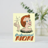 Professionele mam briefkaart (Staand voorkant)