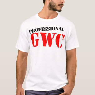 Professionele man met camera t-shirt