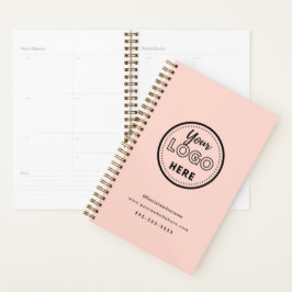 Professionele markering minimalistisch Blush Pink  Planner