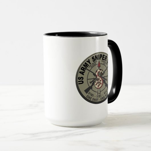 Professionele Marksman School Mok (Voorkant rechts)