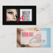 Professionele marktartiest, schoonheid visitekaartje (Voorkant / Achterkant)