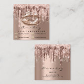 Professionele marktartistieke toneelschrijvers Gli Vierkante Visitekaartje (Voorkant / Achterkant)