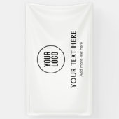 Professionele Marktkraam Tentoonstelling Banner (Verticaal)