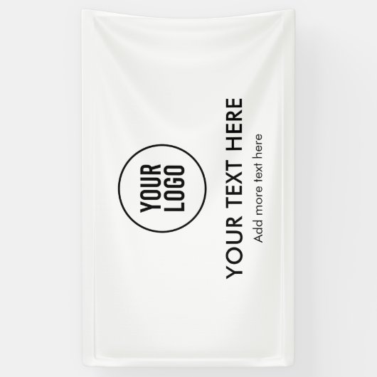 Professionele Marktkraam Tentoonstelling Banner (Verticaal)