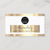 Professionele marktspeler - Aangepast Logo goud Visitekaartje (Voorkant)