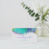 Professionele marktspeler Abstract kunstwerk grijs Visitekaartje (Staand voorkant)