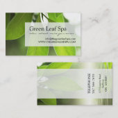 Professionele Massage / Spa Visitekaartje (Voorkant / Achterkant)