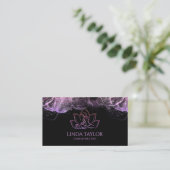 Professionele massagetherapie Lotus CHIROPRACTOR Visitekaartje (Staand voorkant)