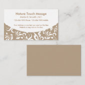 Professionele massageVisitekaartjes Visitekaartje (Voorkant / Achterkant)