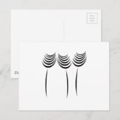 Professionele Master Tuinier Bloemen Mode Logo Briefkaart (Voorkant / Achterkant)