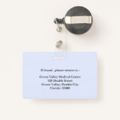 Professionele Medisch Arts Chirurg Arts Badge (Achterkant met intrekbare)