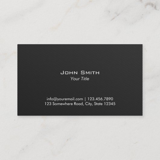 Professionele medische Visitekaartjes voor metalen (Achterkant)