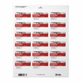 Professionele medische wetenschap DNA-adreslabel Etiket (Full Sheet)