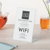 Professionele merk Logo WiFi Reclamebord Met Voetstuk (Insitu)