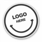 Professionele merken met uw zakelijke Logo Sticker (Voorkant)