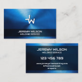 Professionele Metaallasser Bouw Handyman Visitekaartje (Voorkant / Achterkant)