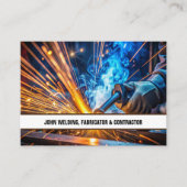 Professionele Metaallasser, Fabricagecontractant Visitekaartje (Voorkant)