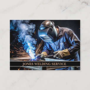 Professionele Metaallasser Fabrication Contractor Visitekaartje