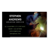 Professionele metaallaswerving magnetisch visitekaartje (Voorkant)