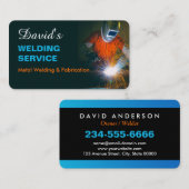 Professionele metaallaswerving visitekaartje (Voorkant / Achterkant)