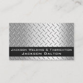 Professionele metaallaswerving visitekaartje (Voorkant)