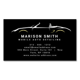 Professionele metalen auto magnetisch visitekaartje