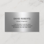 Professionele Metalen Lassen & Fabricatie Lasser Visitekaartje (Achterkant)