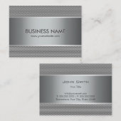 Professionele metalen Visitekaartjes voor de autom (Voorkant / Achterkant)