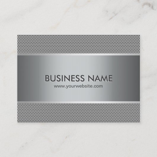 Professionele metalen Visitekaartjes voor de autom (Voorkant)