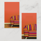 professionele meubelkaartsjabloon voor thuisgebrui visitekaartje (Voorkant / Achterkant)