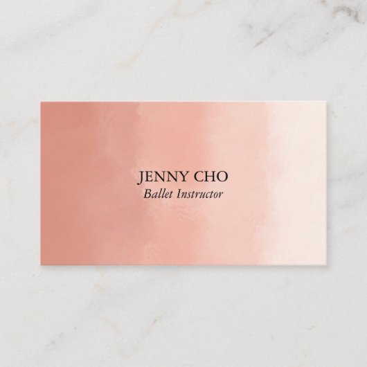 Professionele minieme Waterverf Paintborstel Visitekaartje (Voorkant)