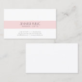 Professionele, minimale, moderne vormgeving visitekaartje (Voorkant / Achterkant)