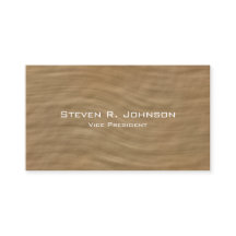 Professionele minimale Sandstone-Visitekaartjes