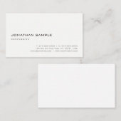 Professionele minimale Sjabloon, elegant modern Visitekaartje (Voorkant / Achterkant)