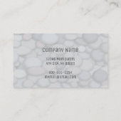 Professionele, minimalistische achtergrond van de  visitekaartje (Achterkant)