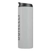 Professionele minimalistische gewaagde moderne gri thermosbeker (Geroteerd rechts)