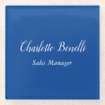 Professionele minimalistische handschrift naam bla