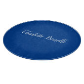 Professionele minimalistische handschrift naam bla snijplank (Hoek)