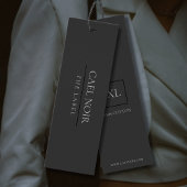 Professionele minimalistische Hang Labels Mini Visitekaartjes