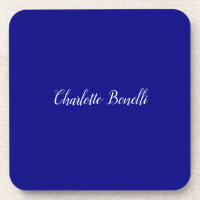 Professionele minimalistische marineblauw