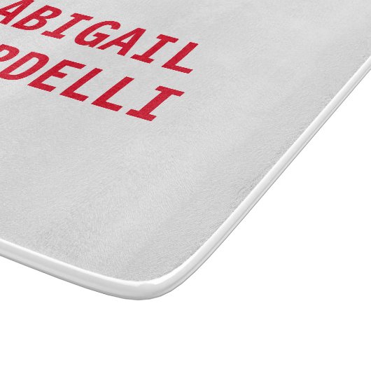 Professionele minimalistische moderne, aangepaste  snijplank (Hoek)